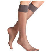 Calzini alti al ginocchio Falke Pure Matt 20 denari - Grigio carbonio