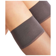 Calzini alti al ginocchio Falke Pure Matt 20 denari - Grigio carbonio