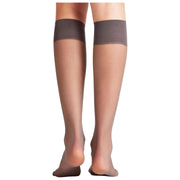 Calzini alti al ginocchio Falke Pure Matt 20 denari - Grigio carbonio