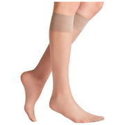 Calzini alti al ginocchio Falke Pure Matt 20 denari - marrone talpa