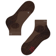 Falke RU Trail Running Calzini - Castagna Marrone