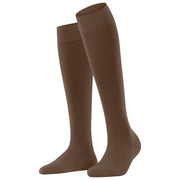 Calzini alti al ginocchio Falke Softmerino - Cappuccino Marrone