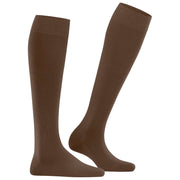 Calzini alti al ginocchio Falke Softmerino - Cappuccino Marrone
