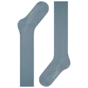 Calzini alti al ginocchio Falke Softmerino - Blu monumento