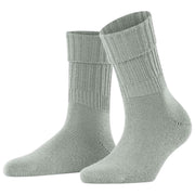 Calzini Falke Striggings Rib Boot - Grigio Argento