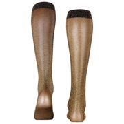 Calzini alti al ginocchio Falke Glitter 30 denari - Nero/Oro
