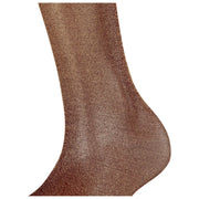 Falke Glitter 30 Denier Knee High Socks - Barolo/Gold