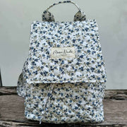 Zaino Moon Nude Spring Flap - Blu/Bianco/Verde