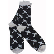 David Van Hagen Spitfire Socks - Black/Grey