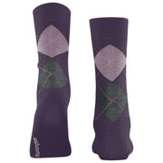 Calzini Burlington Marylebone - Viola/Grigio