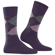 Calzini Burlington Marylebone - Viola/Grigio