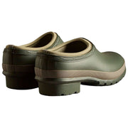 Zoccoli foderati in neoprene Hunter Gardener - Verde oliva scuro