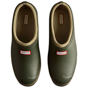 Zoccoli foderati in neoprene Hunter Gardener - Verde oliva scuro
