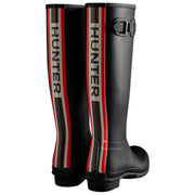 Stivali Wellington alti originali Hunter con logo tricolore - neri