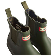 Stivaletti Chelsea foderati in tartan originali Hunter - Verde oliva scuro
