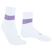 Falke RU Calzini da corsa stabilizzanti a compressione - Woolwhite/Lilac