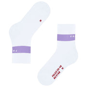 Falke RU Calzini da corsa stabilizzanti a compressione - Woolwhite/Lilac