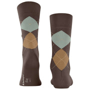 Calzini Burlington King - Marrone/Verde menta