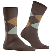 Calzini Burlington King - Marrone/Verde menta