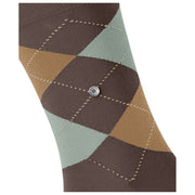Calzini Burlington King - Marrone/Verde menta