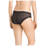 Pantaloni a vita bassa Natori Feathers - neri