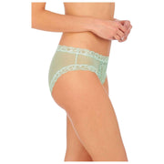 Pantaloni a vita bassa Natori Feathers - Verde Julep