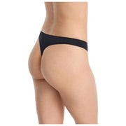 Perizoma in pizzo sul davanti Skarlett Blue Entice - Nero/nylon marrone chiaro