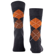 Calzini Burlington Preston - Nero/Arancio