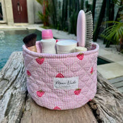 Moon Nude Strawberry Vanity Bucket - Rosa/Rosso