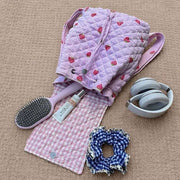 Zaino con patta Moon Nude Strawberry - Rosa/Rosso