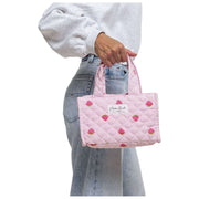 Mini borsa shopper Moon Nude fragola - Rosa/Rosso