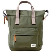 Zaino piccolo in nylon riciclato Roka Bantry B - Verde erba cipollina