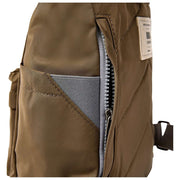 Zaino piccolo in nylon riciclato Roka Canfield B - verde militare