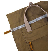 Zaino grande in tela riciclata Roka Finchley - Sea Spray Brown