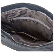Borsa a tracolla media in nylon riciclato Roka Kennington - Grigio Beluga