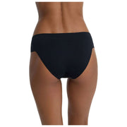 Slip bikini in pizzo Captivate blu Skarlett - nero
