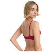 Reggiseno a balconcino in pizzo Skarlett Blue Entice - Scarlatto