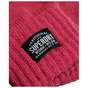 Superdry & Co Classic Knitted Gloves - Pink Peacock