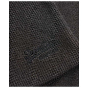 Superdry & Co Essential Logo Knitted Beanie Hat - Iron Grey