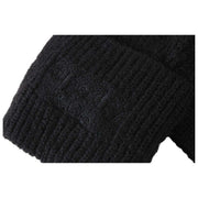 Superdry & Co Guanti Heritage in maglia a coste - Nero