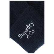 Superdry & Co Guanti Heritage in maglia a coste - Eclipse Navy
