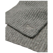 Superdry & Co Ribbed Knit Scarf - Grey Marl