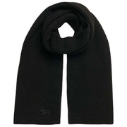 Superdry & Co Soft Rib Knit Scarf - Black
