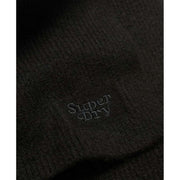 Superdry & Co Soft Rib Knit Scarf - Black