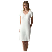 Triumph Versatile Rib Nightdress - Silk White