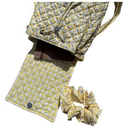 Zaino Moon Nude Buttercup con patta - Bianco/Giallo