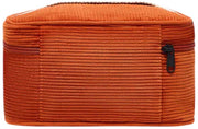 Borsa da toilette Gaspard Hindbag - Velluto mattone arancione