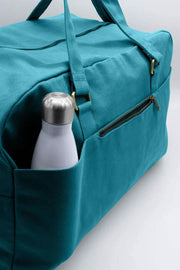 Borsa da viaggio grande Hindbag Yves - blu pavone