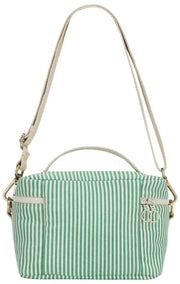 Borsa per il pranzo Hindbag Igor - Strisce verdi