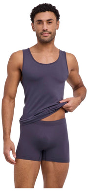 Maglietta Falke Daily Seamless Muscle - Grigio carbonio